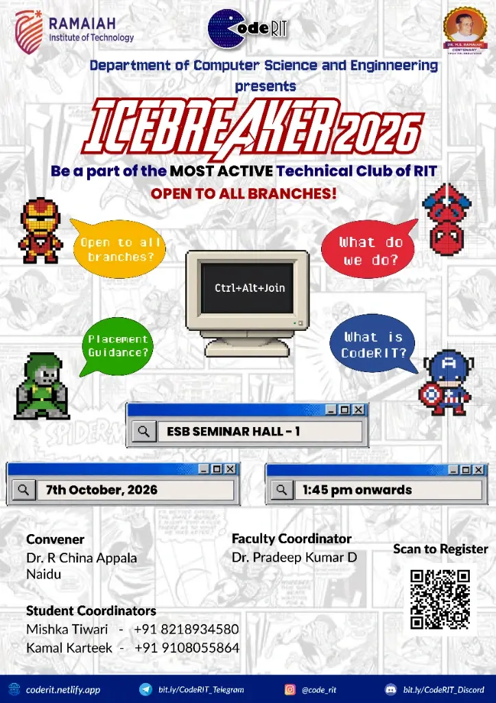 Icebreaker poster - click to register